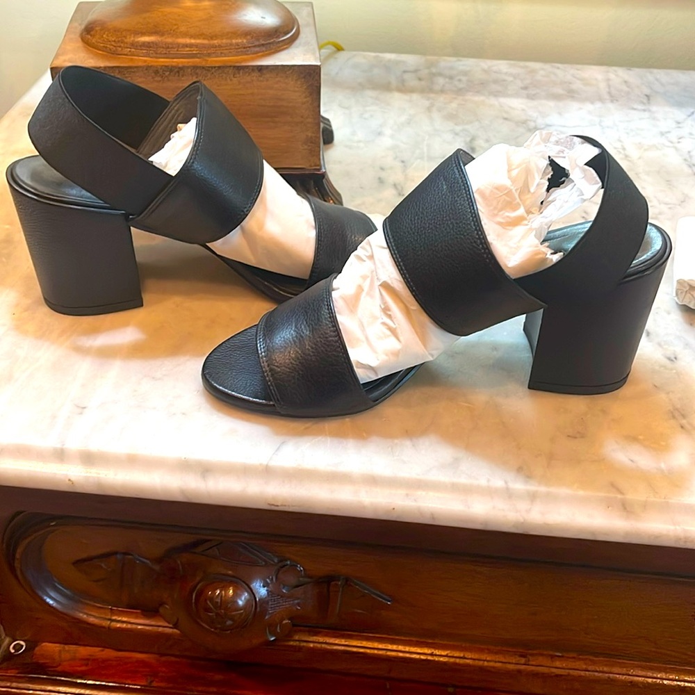Stuart Whitman black access Sandler Size EU 38